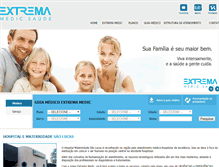 Tablet Screenshot of extremamedic.com